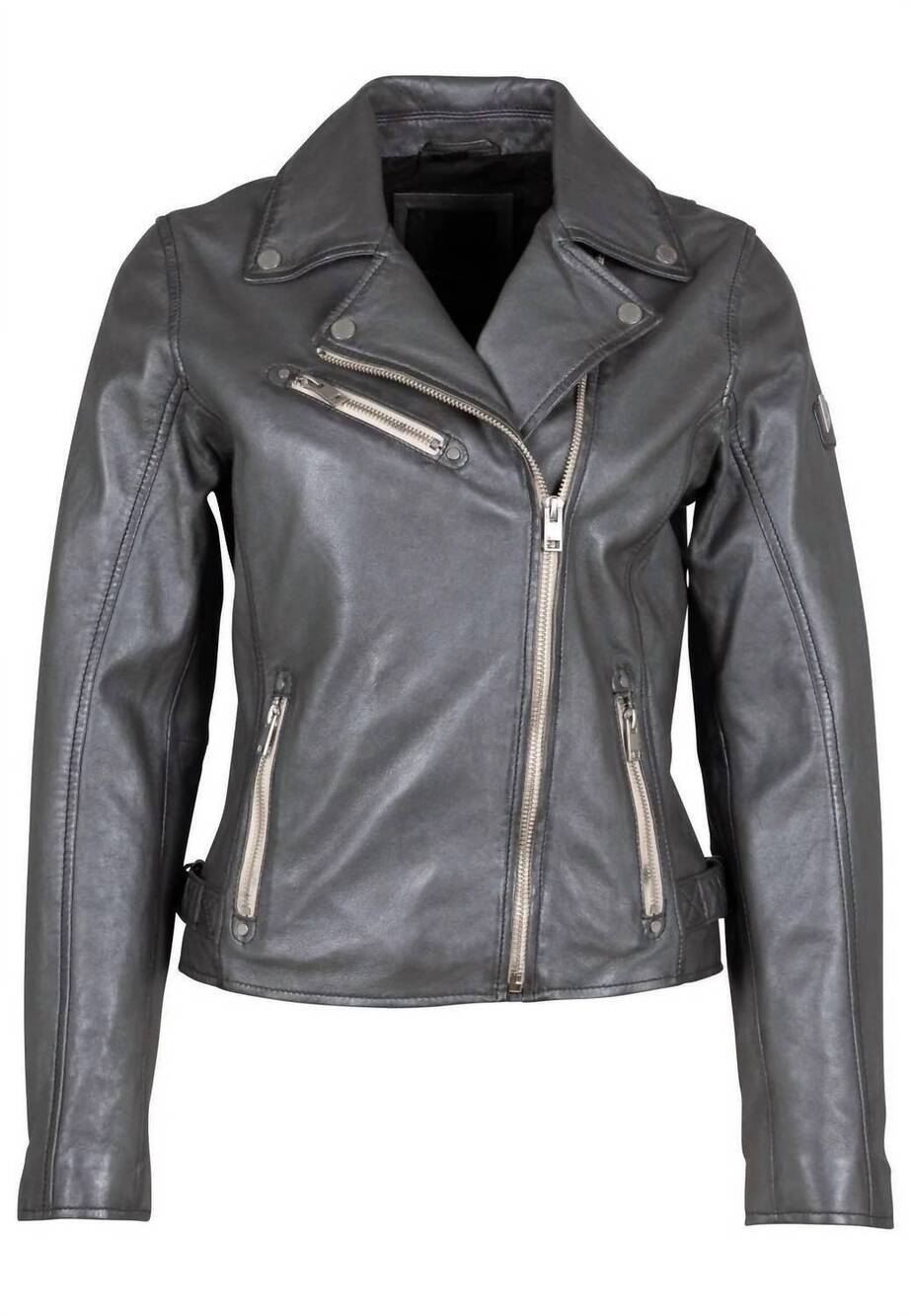 NEW MAURITIUS women's sofia rf jacket in gun metallic